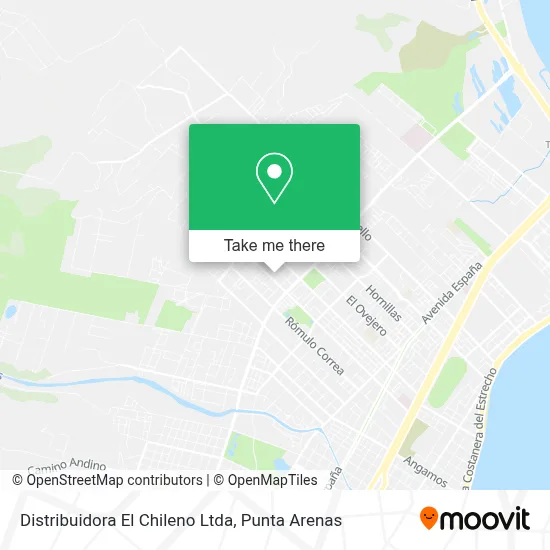 Distribuidora El Chileno Ltda map