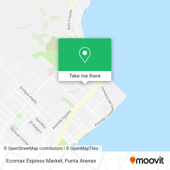 Ecomax Express Market map