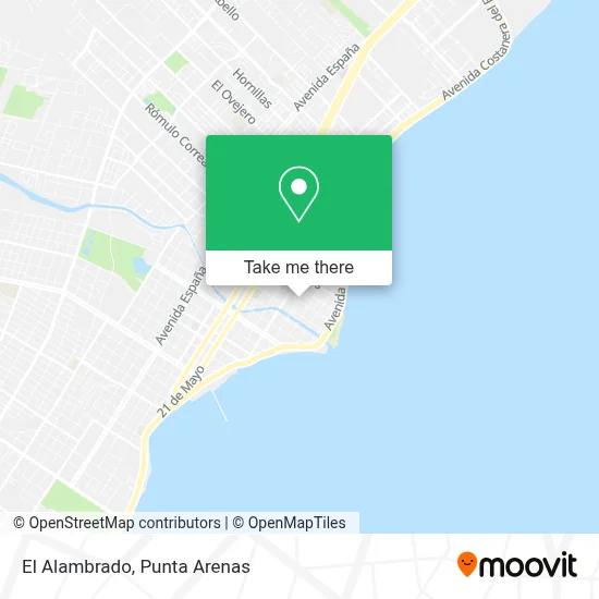 El Alambrado map