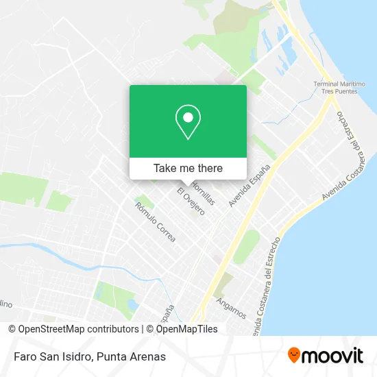 Faro San Isidro map