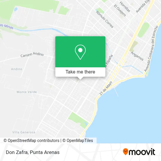 Don Zafra map