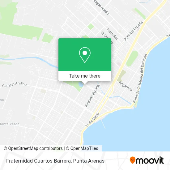 Fraternidad Cuartos Barrera map
