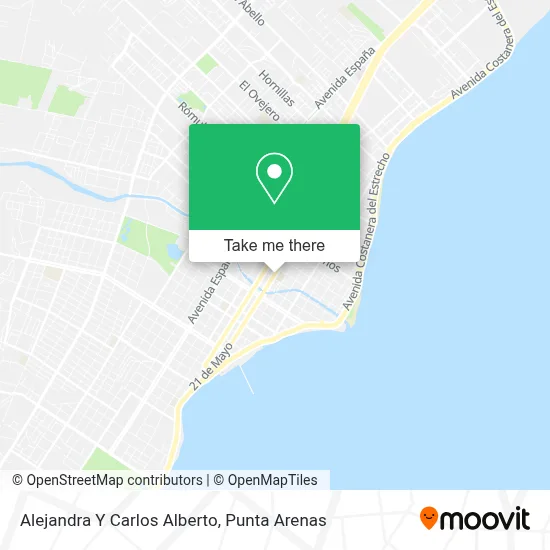 Alejandra Y Carlos Alberto map