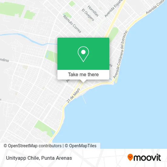 Unityapp Chile map