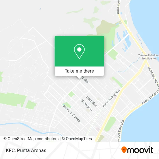 Kfc map