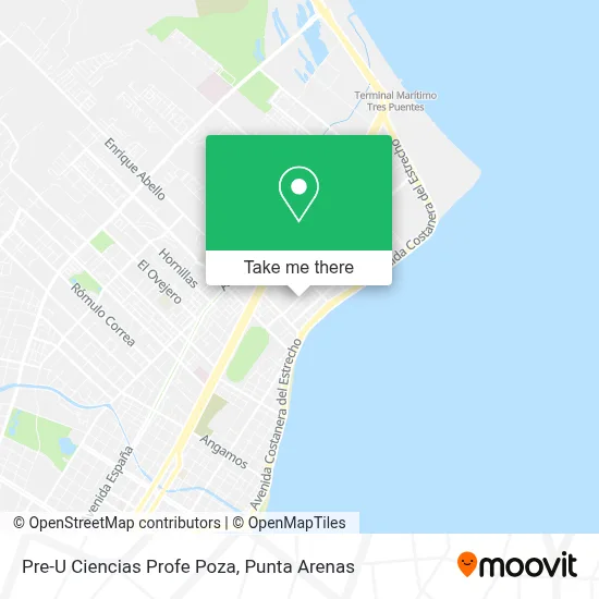 Pre-U Ciencias Profe Poza map