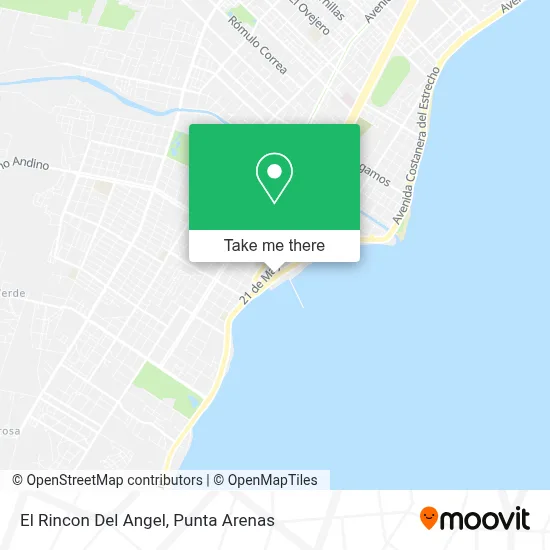El Rincon Del Angel map
