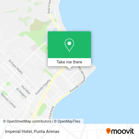 Hotel Imperial map