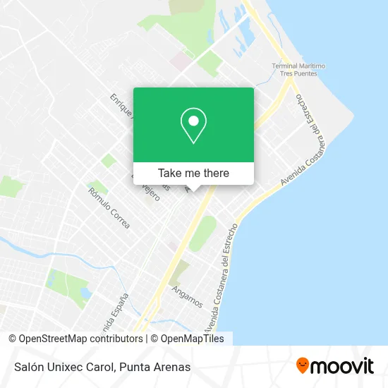 Salón Unixec Carol map