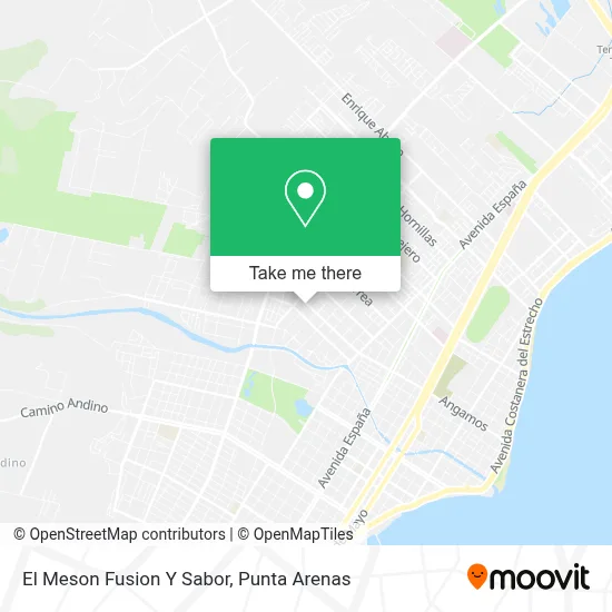 El Meson Fusion  Y Sabor map