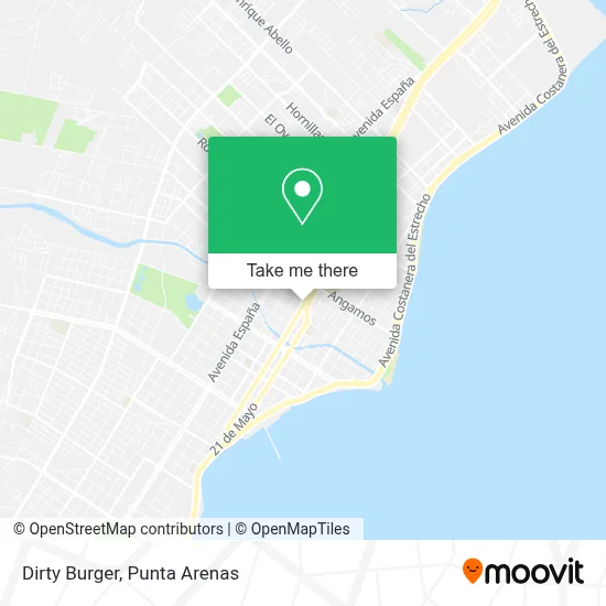 Dirty Burger map
