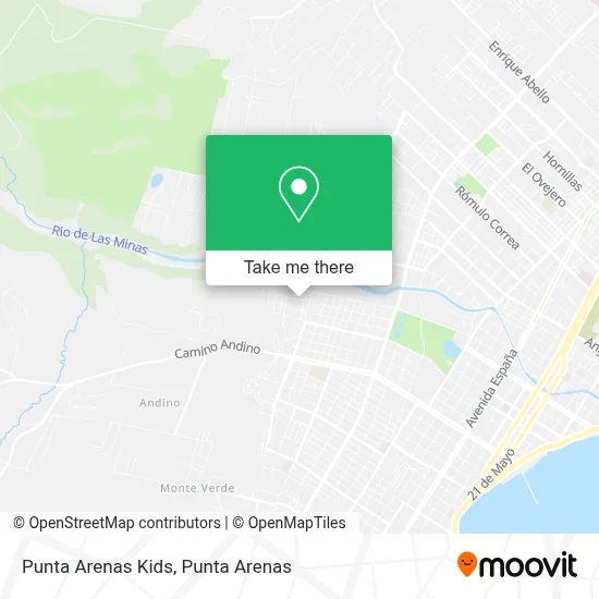 Punta Arenas Kids map