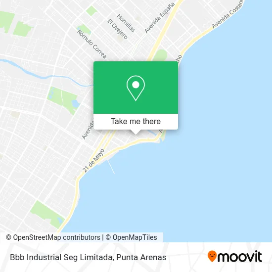 Bbb Industrial Seg Limitada map