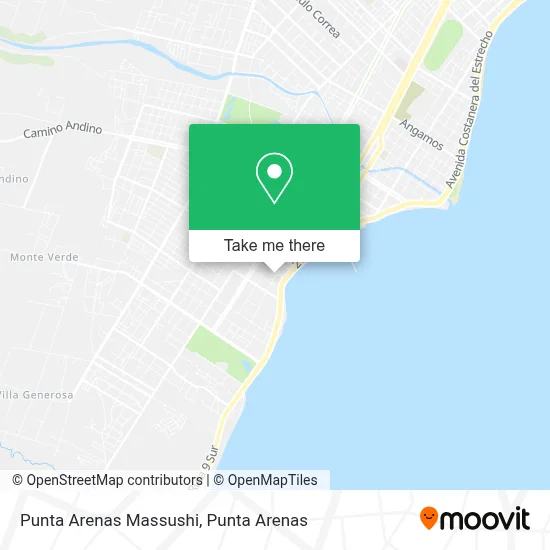 Punta Arenas Massushi map