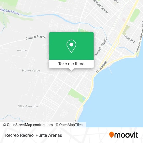 Recreo Recreo map