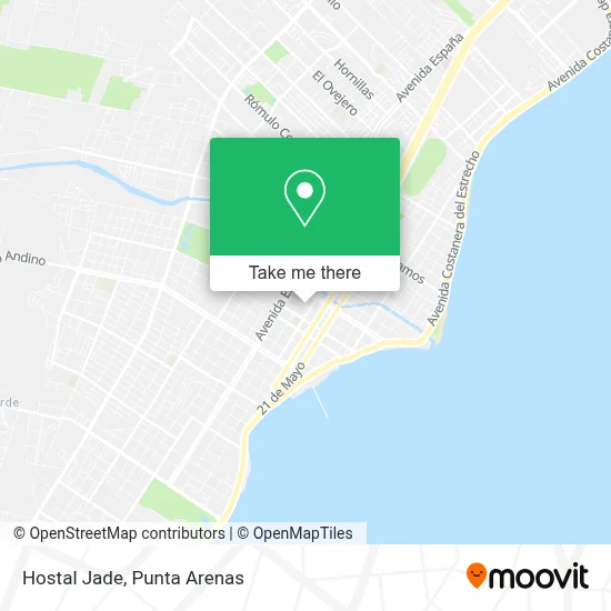 Hostal Jade map