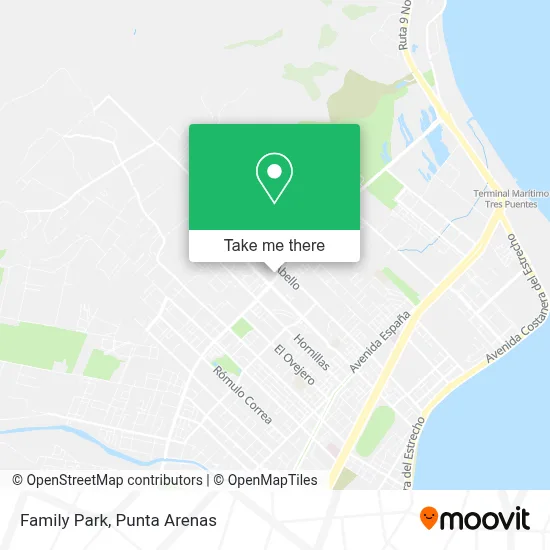 Family Park map