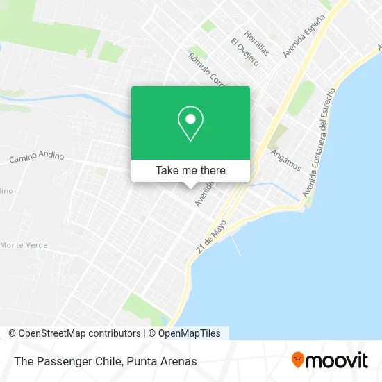 The Passenger Chile map