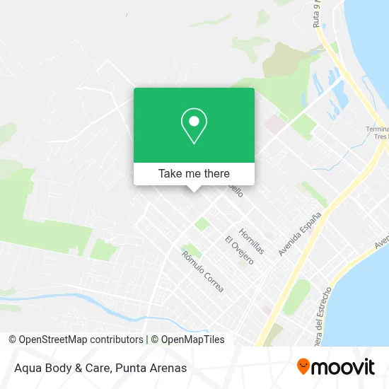 Aqua Body & Care map