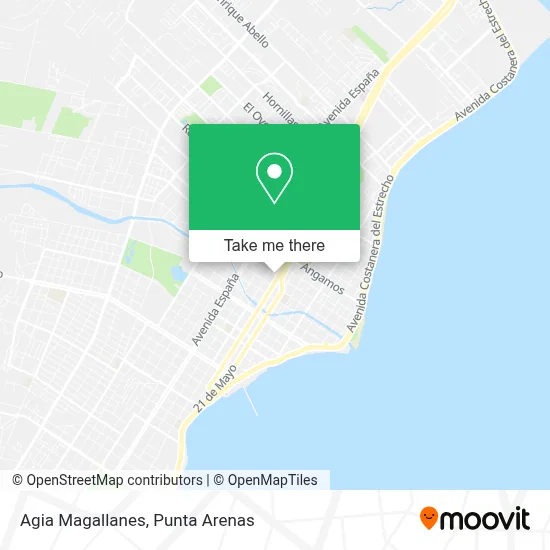 Agia Magallanes map