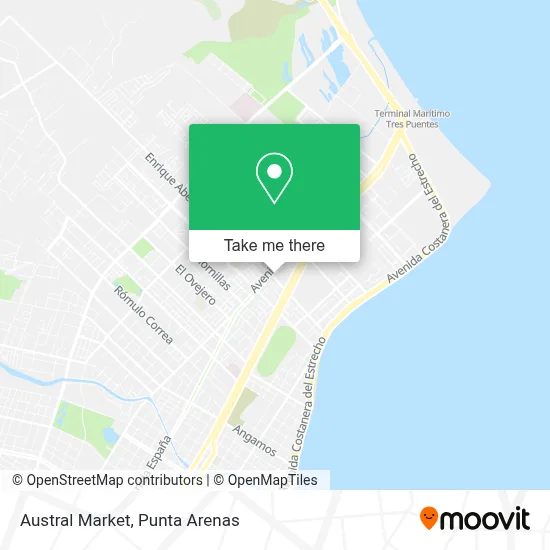 Austral Market map