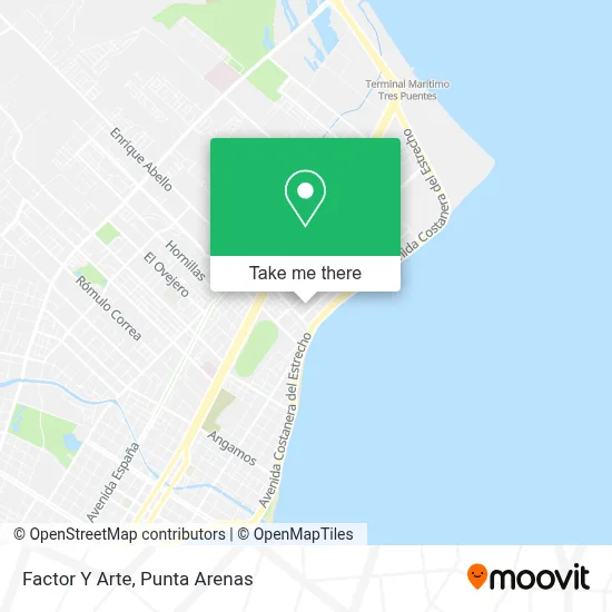 Factor Y Arte map