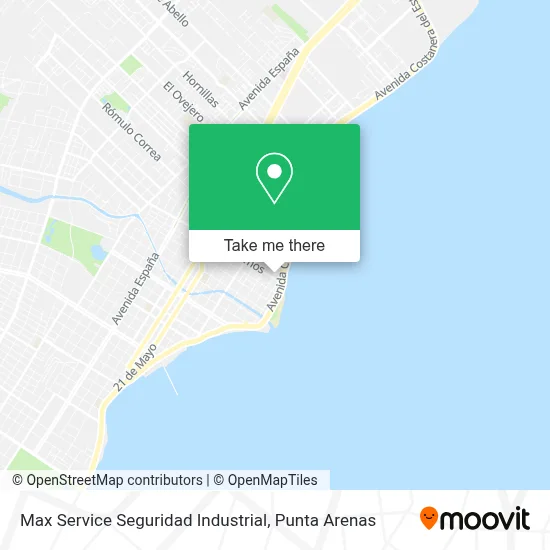Max Service Seguridad Industrial map