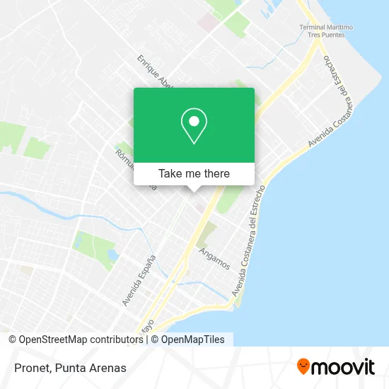 Pronet map