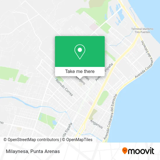 Milaynesa map