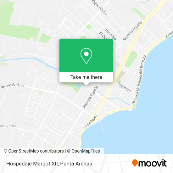 Hospedaje Margot XII map
