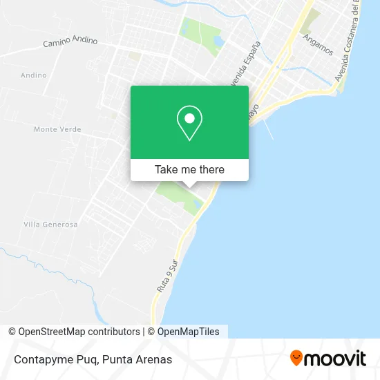 Contapyme Puq map