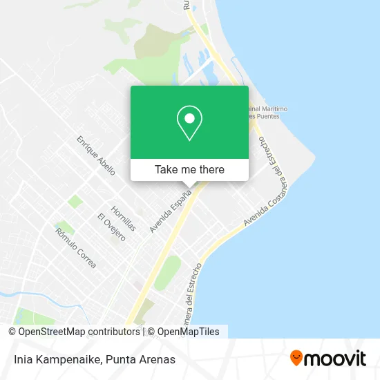 Inia Kampenaike map