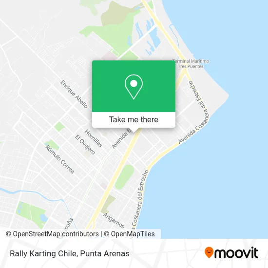 Rally Karting Chile map