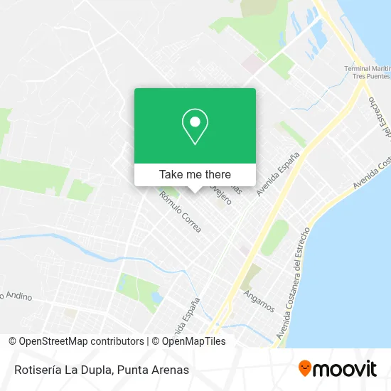 Rotisería La Dupla map