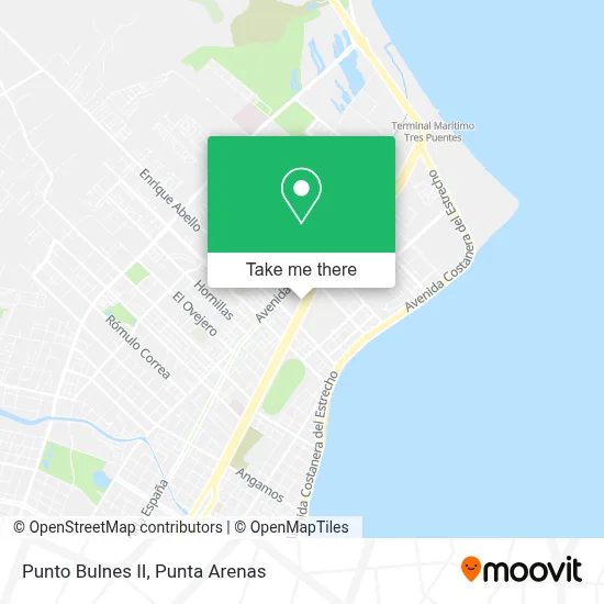 Punto Bulnes II map