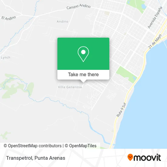 Transpetrol map