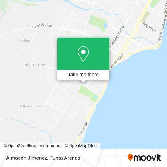 Almacén Jimenez map