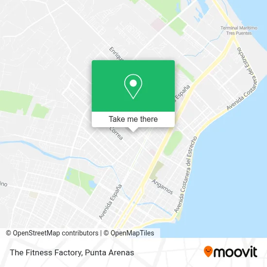 The Fitness Factory map