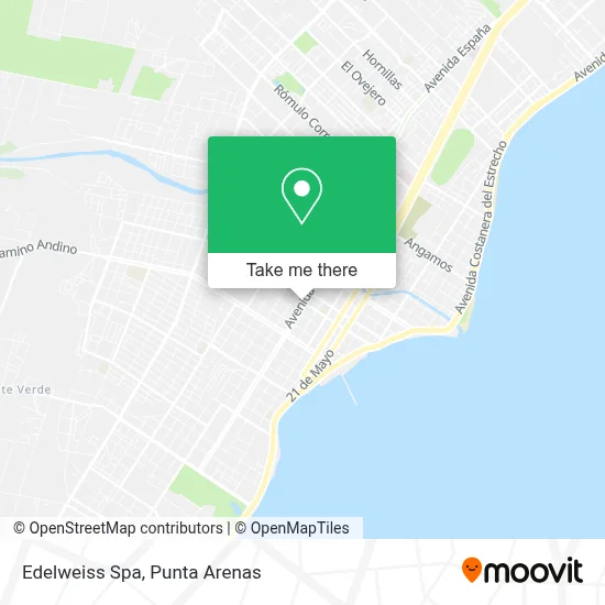 Edelweiss Spa map