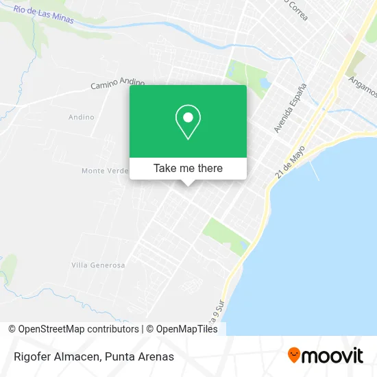 Rigofer Almacen map
