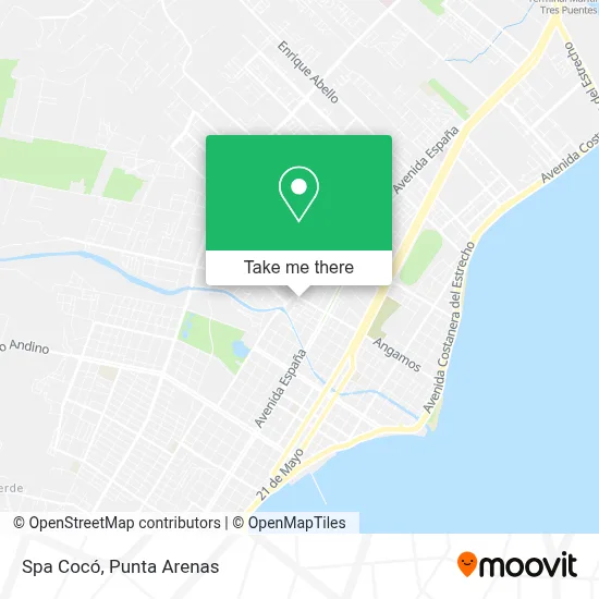 Spa Cocó map