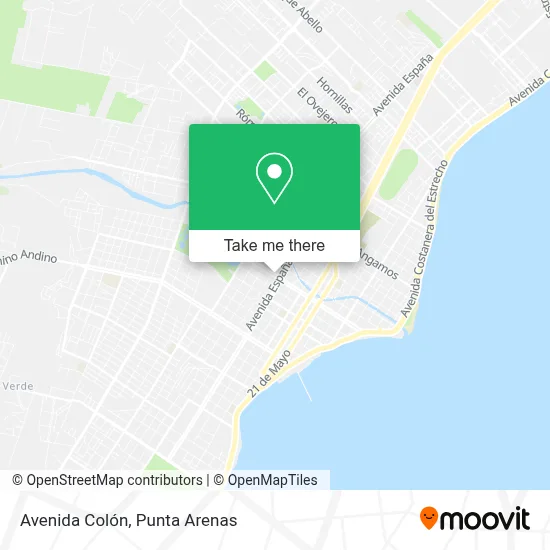 Avenida Colón map