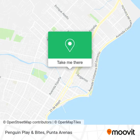 Penguin Play & Bites map