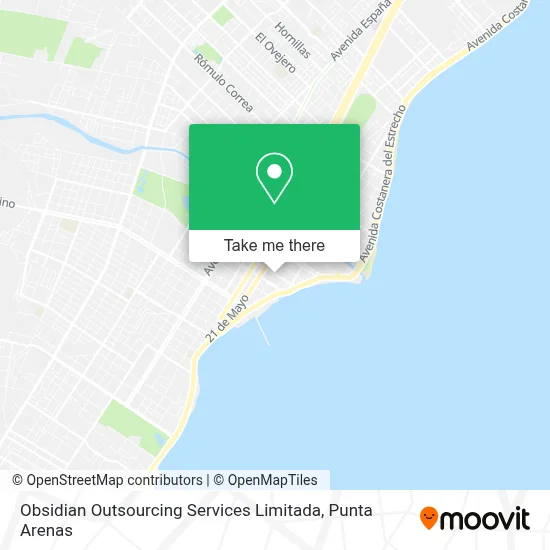 Obsidian Outsourcing Services Limitada map