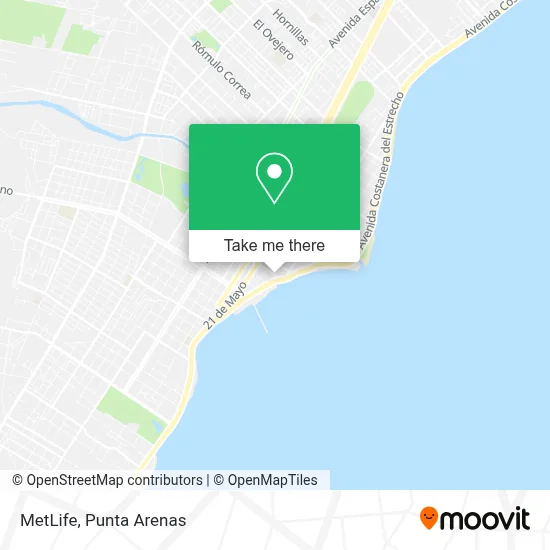 Metlife map