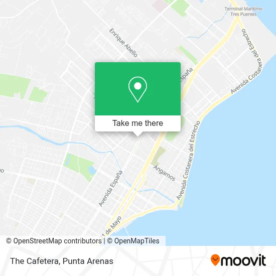 La Cafetera map