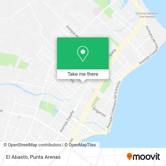 El Abasto map