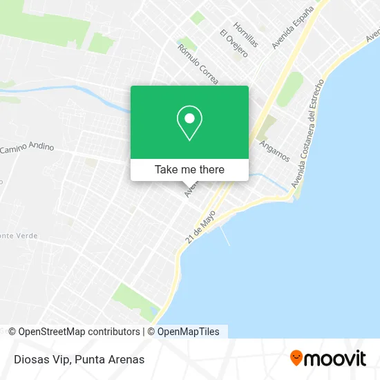 Diosas Vip map