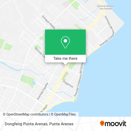 Dongfeng Punta Arenas map