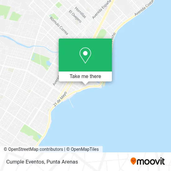 Cumple Eventos map